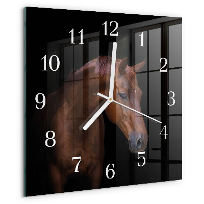 Orologio quadrato Cavallo