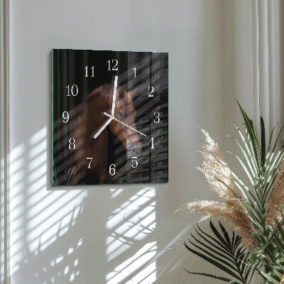 Orologio quadrato Cavallo