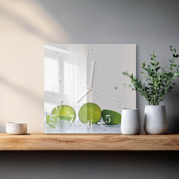 Orologio quadrato Lime