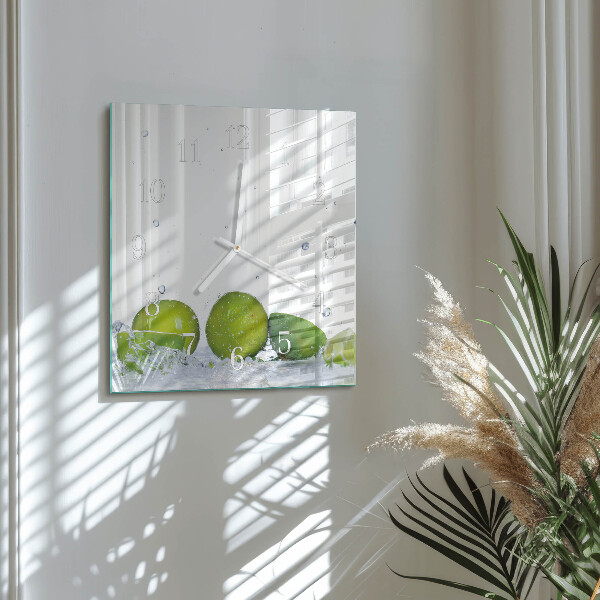 Orologio quadrato Lime
