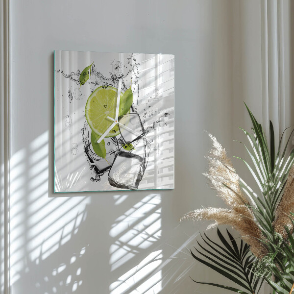 Orologio quadrato Carbonato di calcio