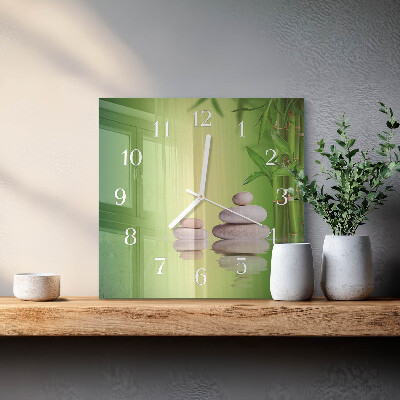 Orologio quadrato Pietre Zen