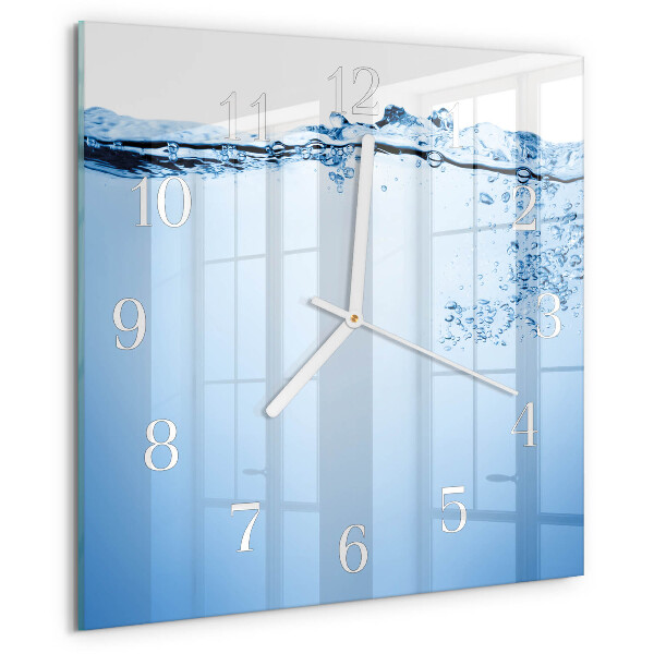 Orologio quadrato Acqua