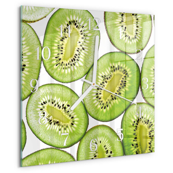 Orologio quadrato kiwi