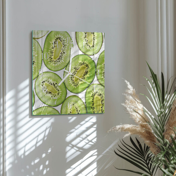 Orologio quadrato kiwi