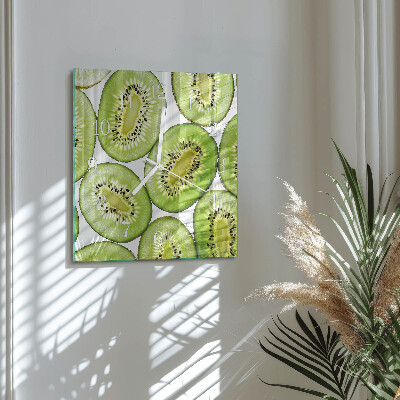 Orologio quadrato kiwi
