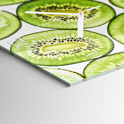Orologio quadrato kiwi