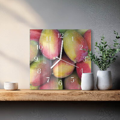 Orologio quadrato Frutta