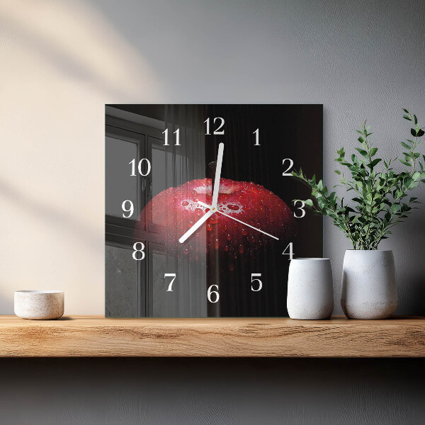 Orologio quadrato Mela