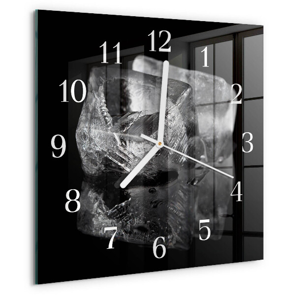 Orologio quadrato cubetti di ghiaccio