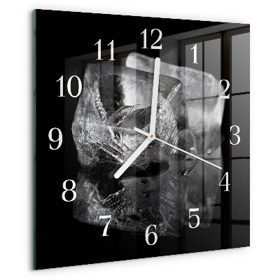 Orologio quadrato cubetti di ghiaccio
