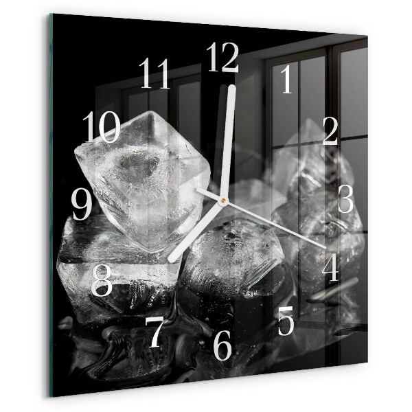 Orologio quadrato cubetti di ghiaccio