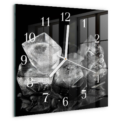 Orologio quadrato cubetti di ghiaccio