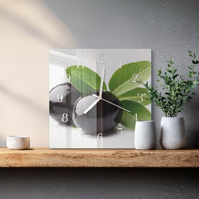 Orologio quadrato Olive