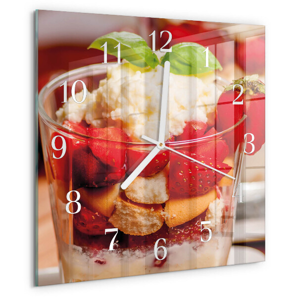 Orologio quadrato Frutta
