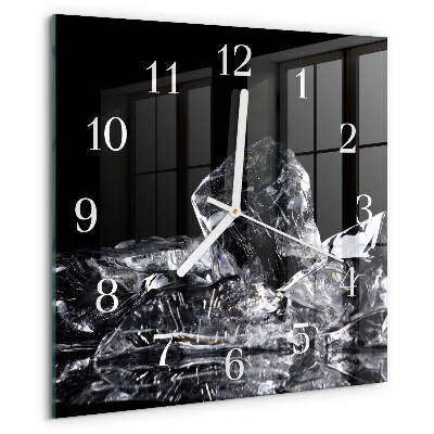 Orologio quadrato cubetti di ghiaccio