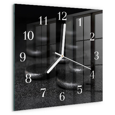 Orologio quadrato Pietre Zen