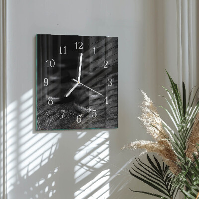 Orologio quadrato Pietre Zen