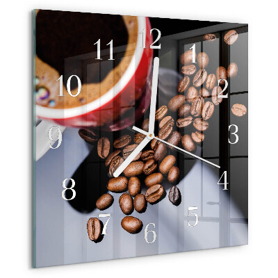 Orologio quadrato Tazza di caffè