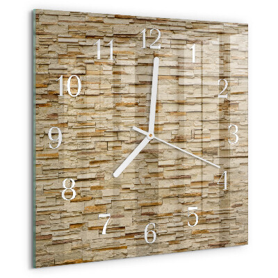 Orologio quadrato Pietra decorativa