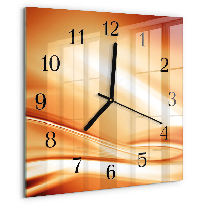 Orologio quadrato Astrazione