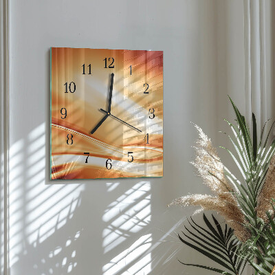 Orologio quadrato Astrazione