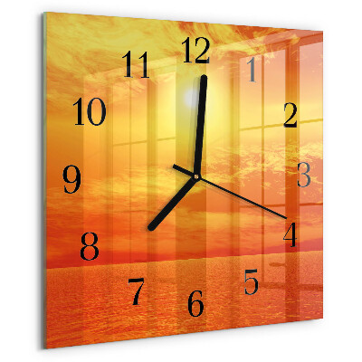 Orologio quadrato Soleggiato