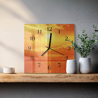 Orologio quadrato Soleggiato