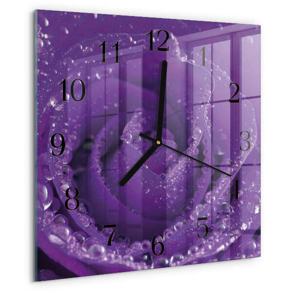 Orologio quadrato Rosa