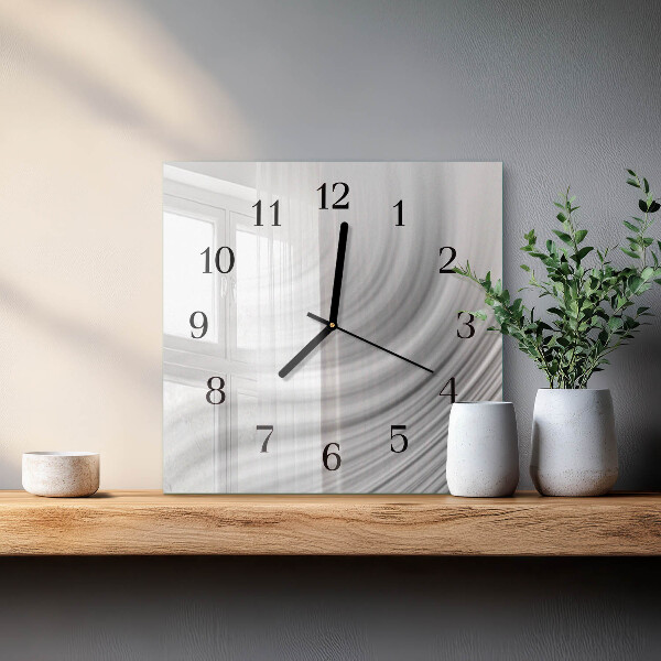 Orologio quadrato Astrazione