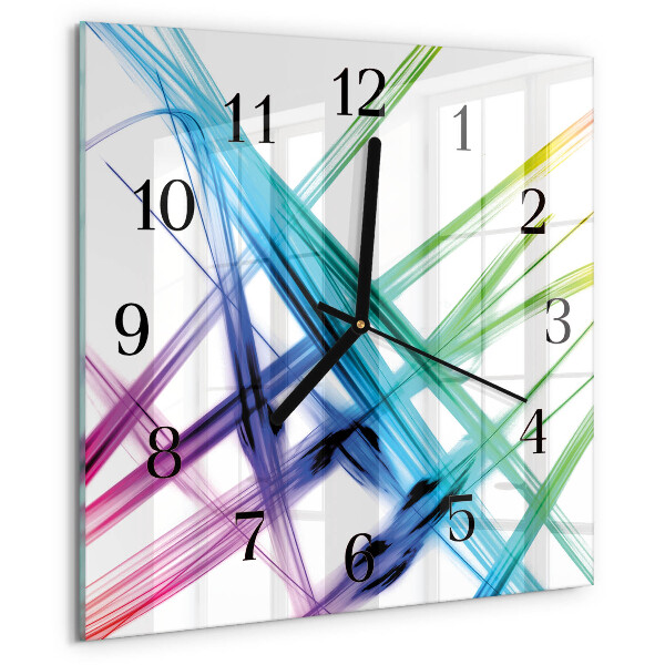 Orologio quadrato Astrazione