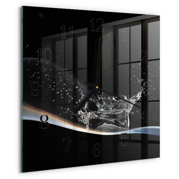 Orologio quadrato Acqua
