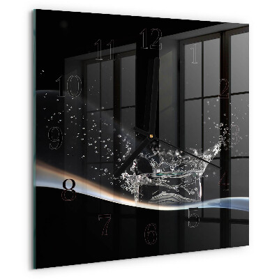 Orologio quadrato Acqua