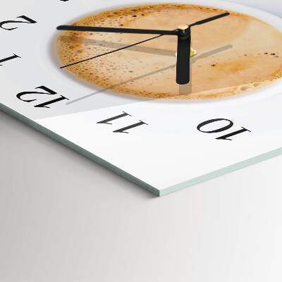 Orologio quadrato Tazza di caffè