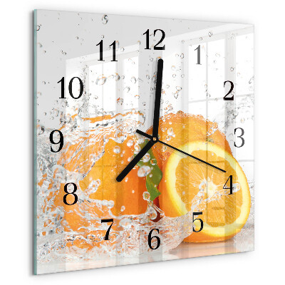 Orologio quadrato Arance