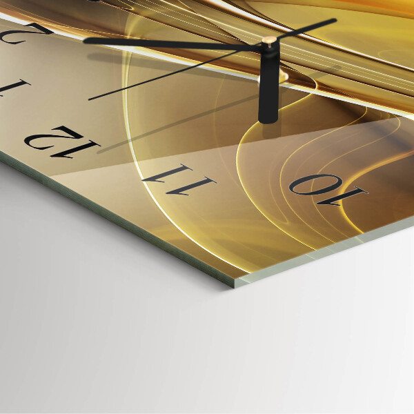 Orologio quadrato Linee astratte