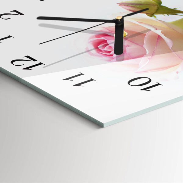 Orologio quadrato Rosa
