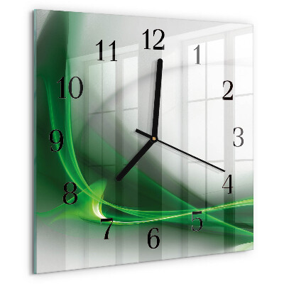 Orologio quadrato Linee astratte