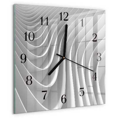 Orologio quadrato Astrazione