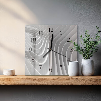 Orologio quadrato Astrazione