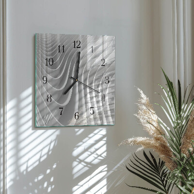 Orologio quadrato Astrazione