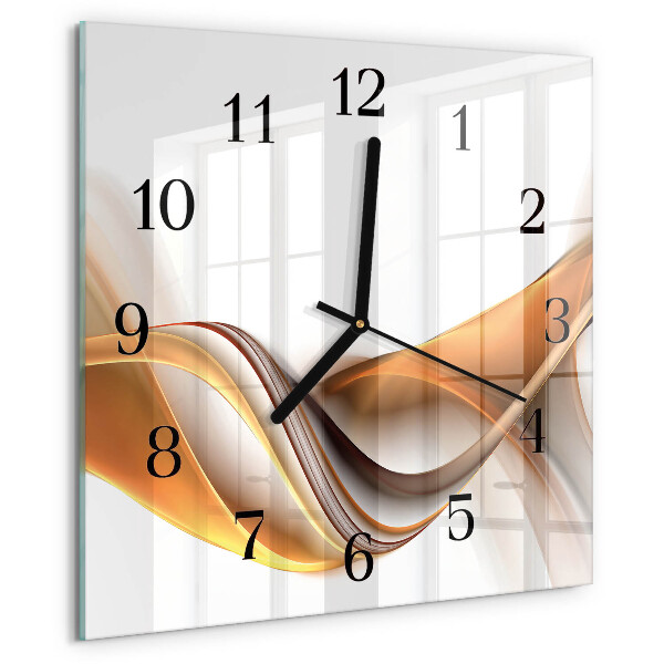 Orologio quadrato Astrazione
