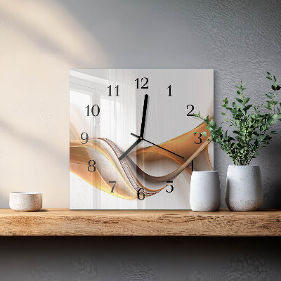 Orologio quadrato Astrazione
