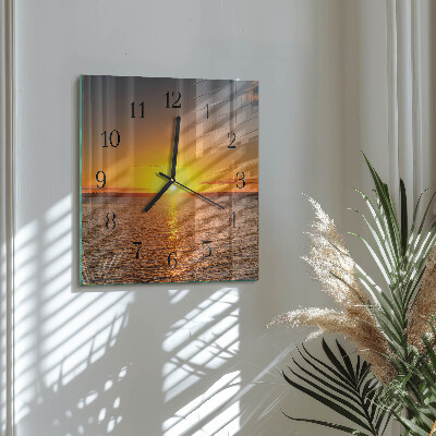 Orologio quadrato Tramonto