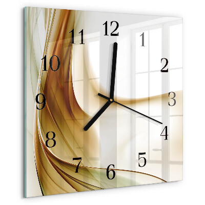 Orologio quadrato Astrazione