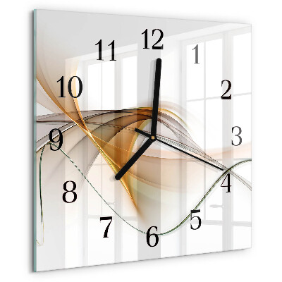 Orologio quadrato Astrazione