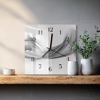 Orologio quadrato Astrazione