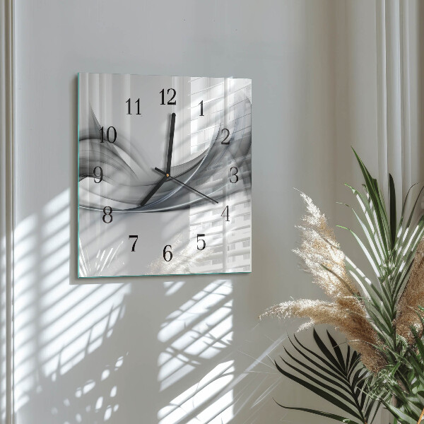 Orologio quadrato Astrazione