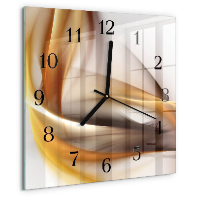 Orologio quadrato Astrazione