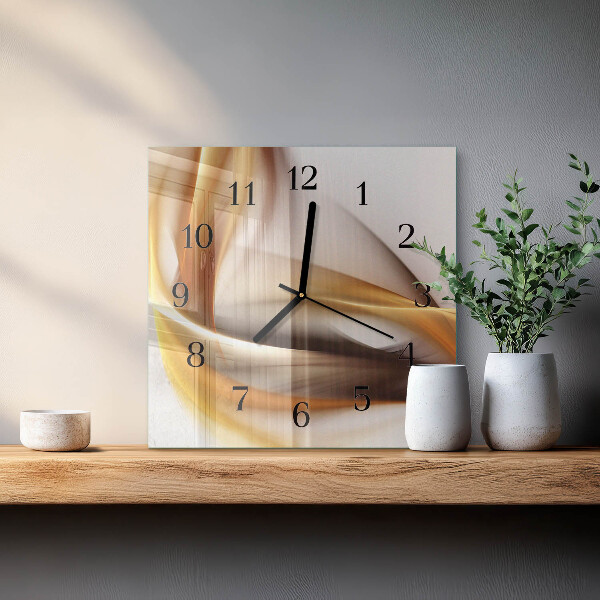 Orologio quadrato Astrazione